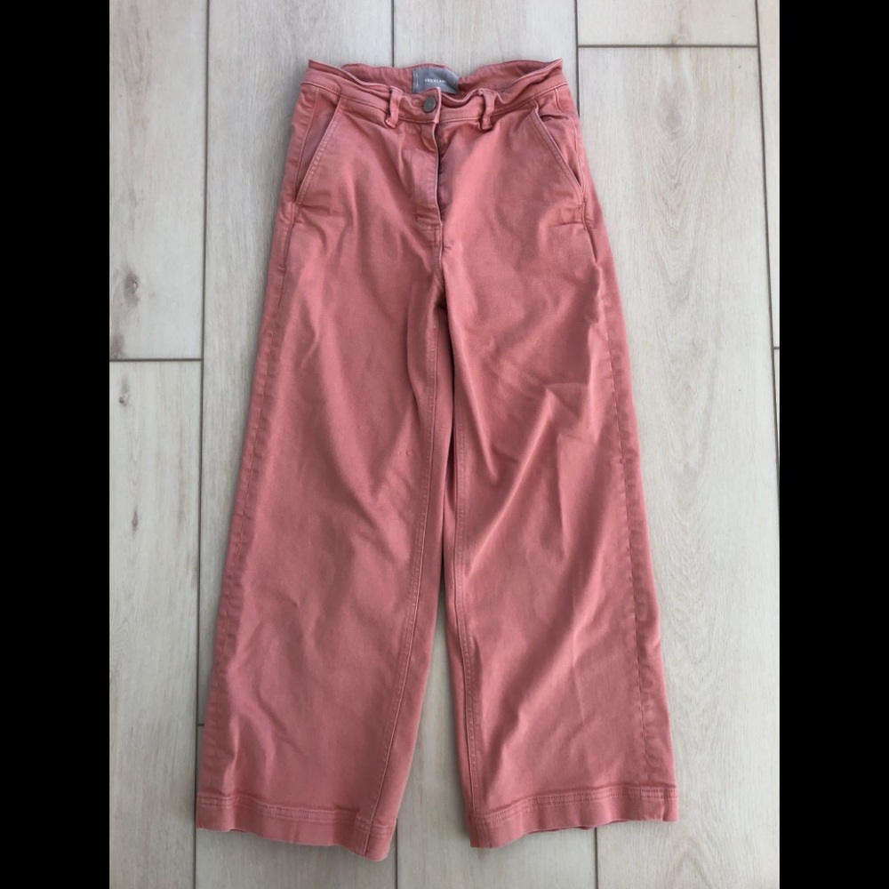 Everlane wideleg crop pants size 2